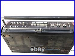 Sharp Radio Gf-505sb Cassette Tape Recorder The Searcher-xl Used Japan