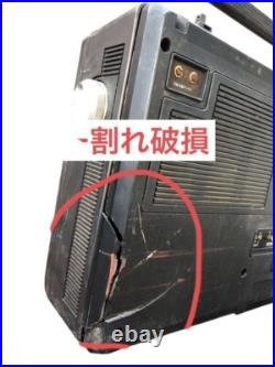 Sharp Radio Gf-505sb Cassette Tape Recorder The Searcher-xl Used Japan