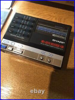 Sharp walkman cassette player Jc-77