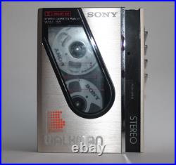 Silver Sony Walkman WM-30 in mint condition, refurbished and working perfectly Silver Sony Walkman WM-30 in mint condition, refurbished and working perfectly