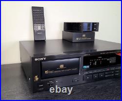 Sony CDP-C910 10-Disc CD Changer + Remote, 2 Magazines? EBay Refurbished EX