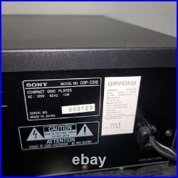 Sony CDP-C910 10-Disc CD Changer + Remote, 2 Magazines? EBay Refurbished EX