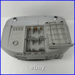 Sony CFD-S01 CD Player Boombox AM FM Radio Cassette Recorder Portable Tested