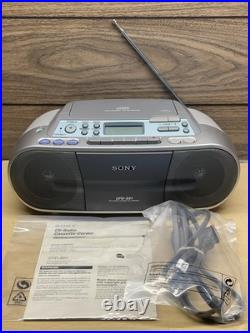 Sony CFD-S01 CD/Radio/Cassette Boombox With Box And Instructions Refurbished Sony CFD-S01 CD/Radio/Cassette Boombox With Box And Instructions Refurbished