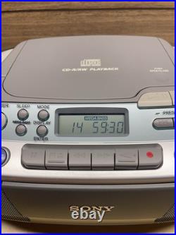 Sony CFD-S01 CD/Radio/Cassette Boombox With Box And Instructions Refurbished Sony CFD-S01 CD/Radio/Cassette Boombox With Box And Instructions Refurbished
