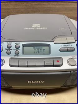 Sony CFD-S01 CD/Radio/Cassette Boombox With Box And Instructions Refurbished Sony CFD-S01 CD/Radio/Cassette Boombox With Box And Instructions Refurbished