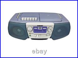 Sony CFD-V7 Boombox Stereo Portable CD Cassette Tape Radio Tuner AM FM Vintage