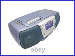 Sony CFD-V7 Boombox Stereo Portable CD Cassette Tape Radio Tuner AM FM Vintage