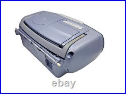 Sony CFD-V7 Boombox Stereo Portable CD Cassette Tape Radio Tuner AM FM Vintage