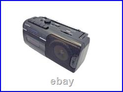 Sony CFM-10 Cassette Tape Player Recorder FM AM Radio Boombox Vintage Black