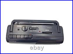 Sony CFM-10 Cassette Tape Player Recorder FM AM Radio Boombox Vintage Black