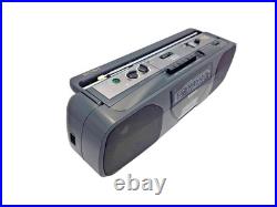 Sony CFS201L Cassette Tape Player Recorder FM AM Radio Portable Boombox Stereo