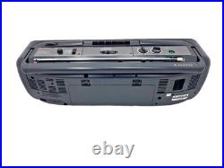 Sony CFS201L Cassette Tape Player Recorder FM AM Radio Portable Boombox Stereo