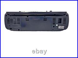 Sony CFS201L Cassette Tape Player Recorder FM AM Radio Portable Boombox Stereo