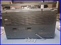 Sony CFS-43 AM/FM Cassette Recorder Player Stereo Boombox Radio Works Great