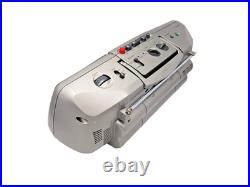 Sony CFS-B21L Cassette Tape Player Recorder FM AM Radio Stereo Boombox Silver