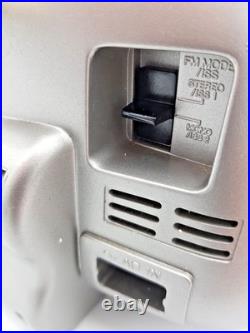 Sony CFS-B21L Cassette Tape Player Recorder FM AM Radio Stereo Boombox Silver