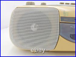 Sony CFS-E14L Cassette Tape Player Recorder FM AM Radio Portable Boombox Stereo