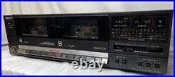 Sony Cassette Deck TC-W3 New Belts Refurbished Vintage Sony Cassette Player