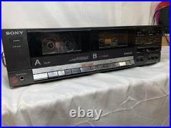 Sony Cassette Deck TC-W3 New Belts Refurbished Vintage Sony Cassette Player