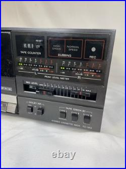 Sony Cassette Deck TC-W3 New Belts Refurbished Vintage Sony Cassette Player