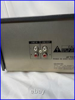 Sony Cassette Deck TC-W3 New Belts Refurbished Vintage Sony Cassette Player