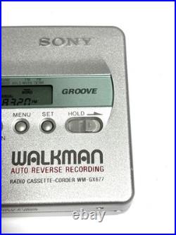Sony Cassette Walkman WM-GX677 Portable Player Refurbished Belt Cleaned Heads