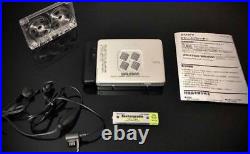 Sony Cassette Walkman Wm-Ex633 Silver Refurbished Fully Operational #T400