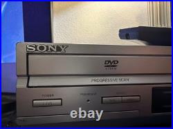 Sony D350P Hi-Fi 4 Head VCR DVD Combo Player VHS Recorder Pro Scan Refurbished