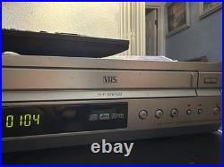 Sony D350P Hi-Fi 4 Head VCR DVD Combo Player VHS Recorder Pro Scan Refurbished
