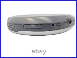 Sony D-EJ620 CD Walkman Discman Stereo Portable Compact Disc Player Silver Vtg