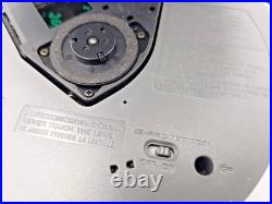Sony D-EJ620 CD Walkman Discman Stereo Portable Compact Disc Player Silver Vtg