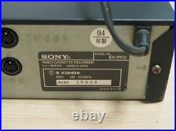 Sony EV-PR2 Slim Hi8 Video8 8mm Player Recorder HiFi Stereo VCR Deck EV-C200