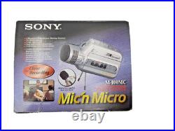 Sony M-100MC MicroCassette Mic'n Micro Voice Recorder Dictaphone Dictation