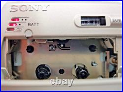 Sony M-100MC MicroCassette Voice Recorder Dictaphone Dictation Machine Handheld