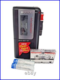 Sony M-470 MicroCassette Voice Recorder Dictaphone Dictation Machine Handheld