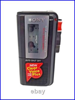 Sony M-470 MicroCassette Voice Recorder Dictaphone Dictation Machine Handheld