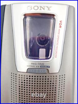 Sony Pressman TCM-20DV Voice Recorder Standard Cassette Dictaphone Dictation VOR
