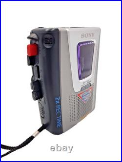 Sony Pressman TCM-20DV Voice Recorder Standard Cassette Player Dictaphone Dictat