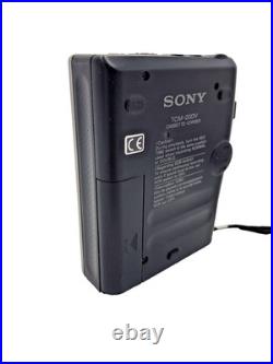 Sony Pressman TCM-20DV Voice Recorder Standard Cassette Player Dictaphone Dictat Sony Pressman TCM-20DV Voice Recorder Standard Cassette Player Dictaphone Dictat