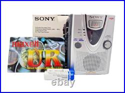 Sony Pressman TCM-400DV Voice Recorder Standard Cassette Player Dictaphone