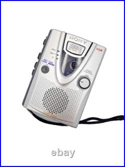 Sony Pressman TCM-400DV Voice Recorder Standard Cassette Player Dictaphone