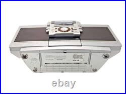 Sony Psyc ZS-D55 Boombox Stereo Portable CD Cassette Tape Radio Tuner AM FM