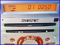 Sony Psyc ZS-D55 Boombox Stereo Portable CD Cassette Tape Radio Tuner AM FM