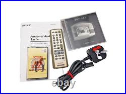 Sony Psyc ZS-D55 Boombox Stereo Portable CD Cassette Tape Radio Tuner AM FM