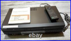 Sony SLV-D380P DVD/VHS Combo Player VCR Recorder + Remote Refurbished New