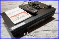 Sony SLV-D380P DVD/VHS Combo Player VCR Recorder + Remote Refurbished New