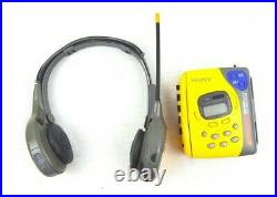 Sony Sports Cassette Player WM-SXF39 & SRF-HM55 Walkman TESTED REFURBISHED Lot