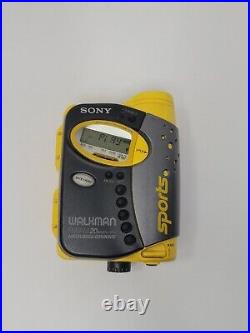 Sony Sports Walkman Stereo Cassette Player Digital AM/FM Tuning (WM-FS593)