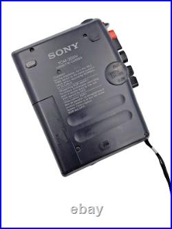 Sony TCM-20DV Pressman Voice Recorder Standard Cassette Dictaphone Dictation VOR Sony TCM-20DV Pressman Voice Recorder Standard Cassette Dictaphone Dictation VOR